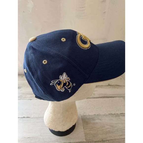 Colosseum Athletics Original Georgia Tech adjustable Velcro back ball cap - Picture 2 of 7